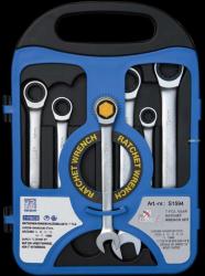 Gabelringratschensatz 8 - 19 mm, 72 Zähne mit Multiprofil 