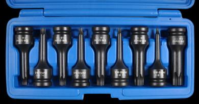 Impact Schraub- garnitur 1/2" T20-T70, 1/2 Zoll 