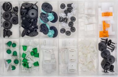 Befestigungs Clip  Sortiment 160 tlg. Audi 