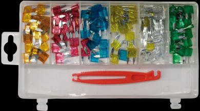 Kfz-Mini-Sicherungssatz 121 teilig  