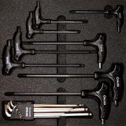 Moduleinlage Inbus 17 teilig 