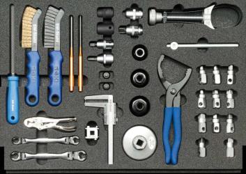 Werkstattwagen- sortiment Bremse, Öldienst 