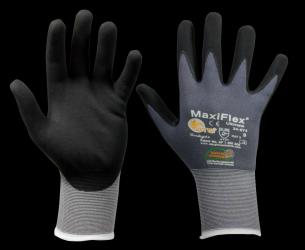 Nylon Strickhandschuh Nitril/PU Foam, Gr.10 10 Paar Sparpaket 